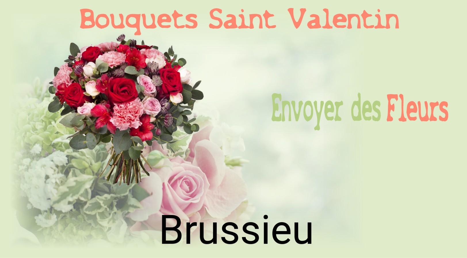 Roses de Saint-Valentin livrées à Brussieu